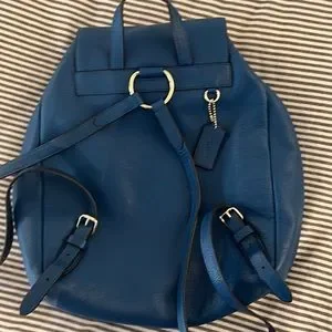 Bags | Coach Billy Blue Backpack | Poshmark display picture 3